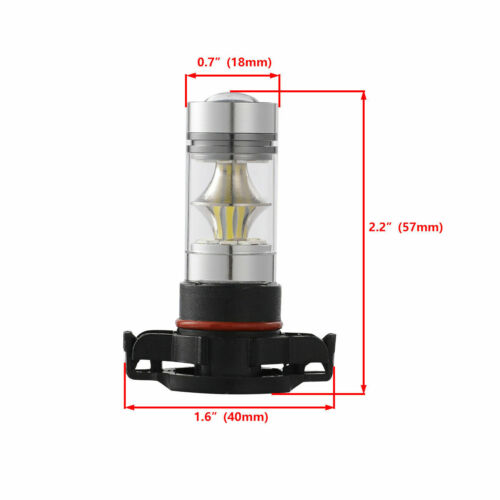5202 Bombillas de luz antiniebla LED para GMC Sierra 1500 2500 3500 HD 2008 2009-2016 2x - Imagen 2 de 12