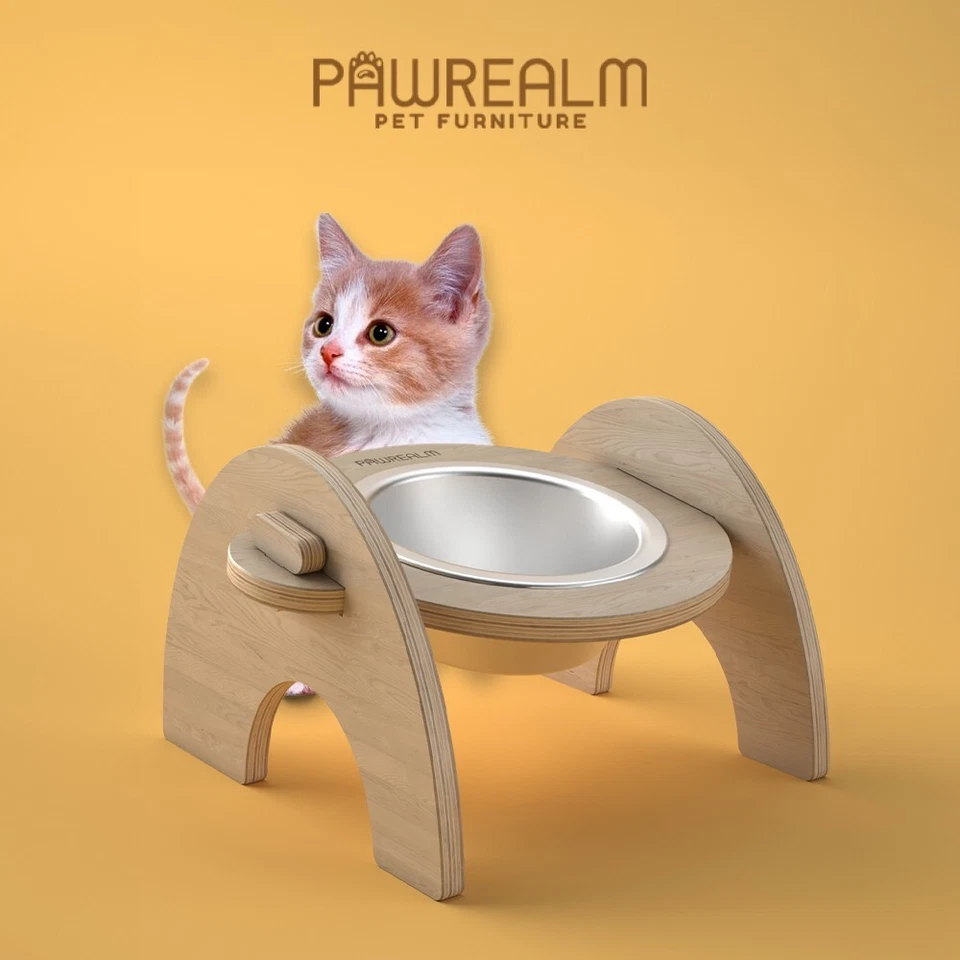 Futternapf Edelstahl Futterstation Hundenapf Wassernapf Katzenfutternapf 800 ml - Bild 3 von 4