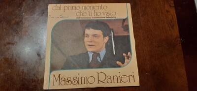 Massimo Ranieri-La Mia Boheme-CGD 4104-7'' 45-Near Mint-Pic Sleeve-Vinyl Record
