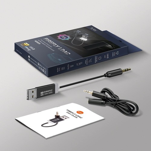 TUNAI Firefly LDAC Bluetooth Receiver Bluetooth compact high resolution USB - Afbeelding 8 van 9
