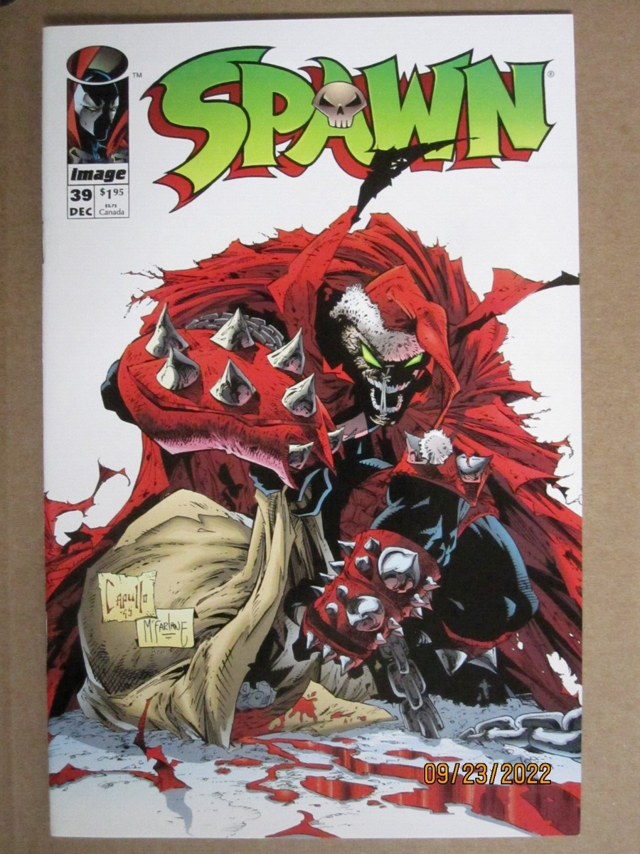 1995 IMAGE COMICS SPAWN #39 GREG CAPULLO & TODD MCFARLANE COVER