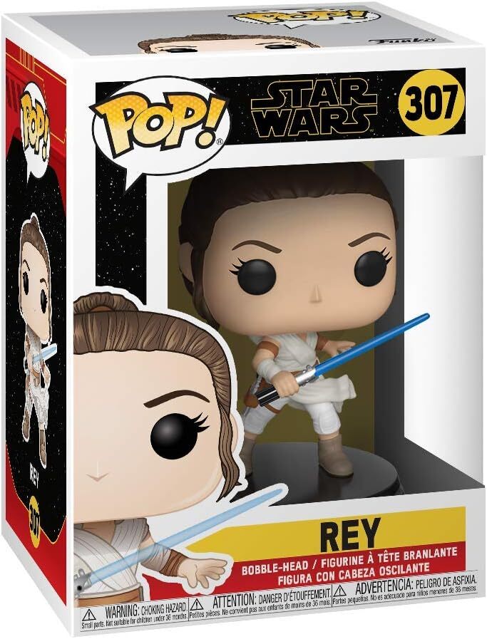 Thumbnail - Funko Pop Star Wars: Folge 9, Anstieg Von Skywalker - Rey Vinyl Figur