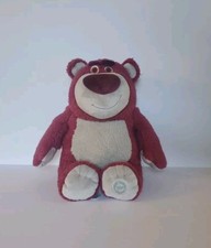 Disney Store Lotso Huggin Strawberry Bear 15" Plush Toy Story 3 Stuffed Disney