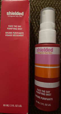 Shielded Beauty Face the Day Purifying Mist Vegan Cruelty Free 2oz 60ml