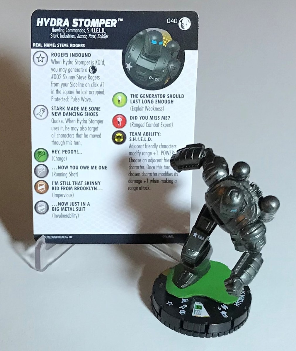 HYDRA STOMPER 040 Disney Plus Marvel HeroClix Super Rare | eBay
