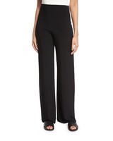 Kamalikulture Norma Kamali Go High-waist Black Stretch Pants Size S Kamalikulture Norma Kamali Go High-waist Black Stretch Pants Size S
