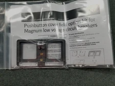 Eaton ~ IZM-PLPC-M ~ Padlockable Pushbutton Cover for Magnum Breakers ~ Plastic