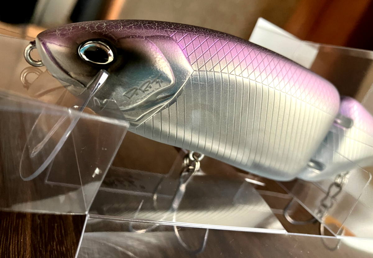 ルアー・フライ KLASH9 & TINY KLASH #grind purple DRT TINY KLASH Grind Purple LTD Color 2oz Big Swimbait Low Float