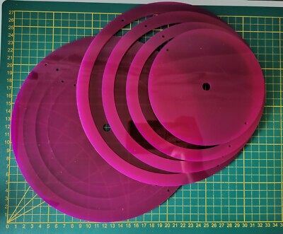 Ufo Ganaching Ganache Platten Cake Boards Tortenscheiben Set 4 Größen 8tlg. 4in1