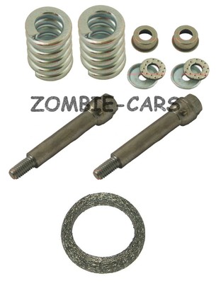 PEUGEOT 106 1.5D Kit di montaggio di scarico Guarnizione Bulloni /& Molle