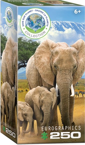 Rompecabezas Eurographics Elephant 250 piezas - Imagen 2 de 2