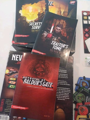 Juego Avalon Hill Betrayal At Baldur's Gate Dungeons & Dragons 100% Completo D&D - Imagen 8 de 20