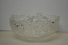 Vintage Crystal serving decorative bowl 8"