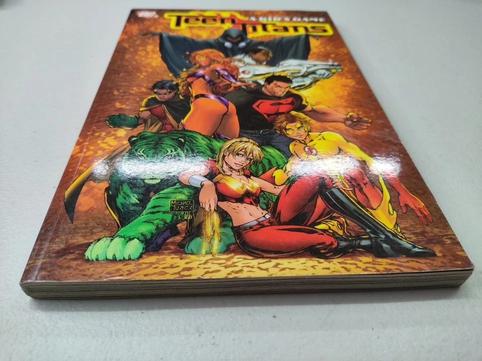 Teen Titans a Kid's Game novela gráfica TPB 2004 DC tercera impresión Foto 2 de 4