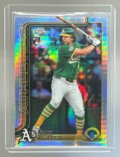 Nick Kurtz 2025 Topps Chrome Update #USC178 Prism Refractor Rookie RC