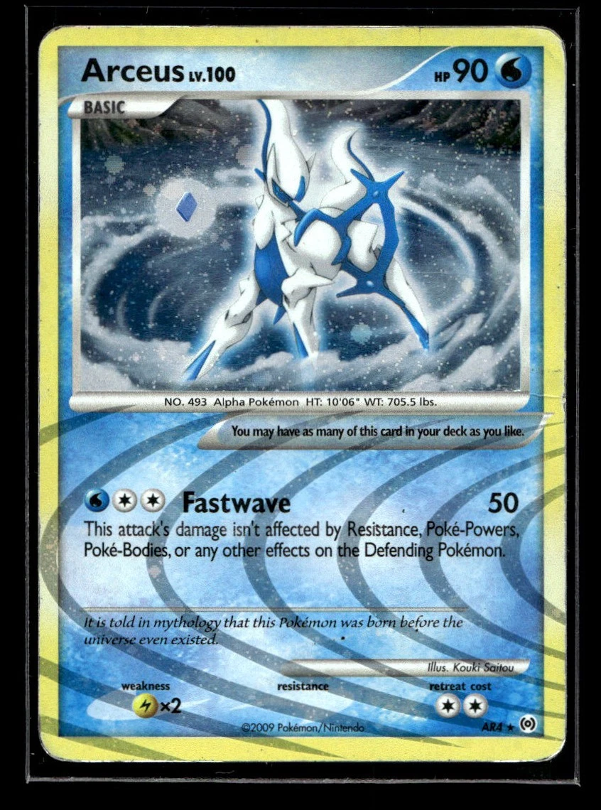 water arceus pokemon card Water Pokémon TCG Arceus Collectible Individual Card Games for sale