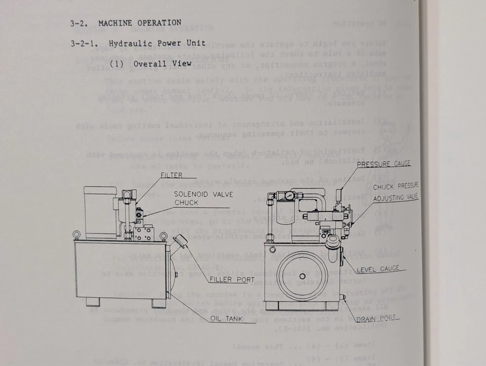 CNC Lathe LNC 8 with OSP5020L CNC System Operation & Maintenance Manual - Image 3 of 4
