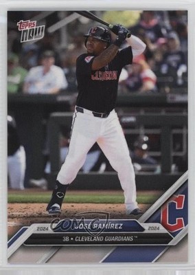 2024 Topps Now Road to Opening Day /394 Jose Ramirez José Ramírez #OD-61 17jm