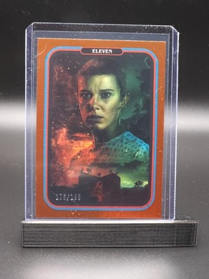 2022 Zerocool Stranger Things Character Cards Orange  /199 Eleven #11 El