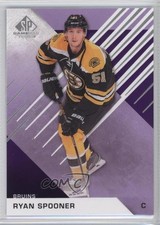2016-17 SP Game Used Purple Ryan Spooner #32 0b3
