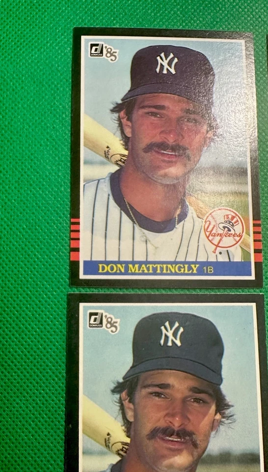 1985 Donruss Don Mattingly #295 NY Yankees 2nd year (4) EXNMNM “Donnie Baseball” - Image 4 of 4