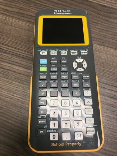Texas Instruments TI 84 Plus Ce School Edition Taschenrechner Grafik TI-84