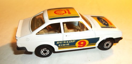 Lesney Made in England 1978 Matchbox 1-75 Superfast, No 3 Ford Escort RS2000! EX