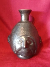 Autentic Pre-columbus Pre-Inca Chimu' Kingdom Black Art Piese