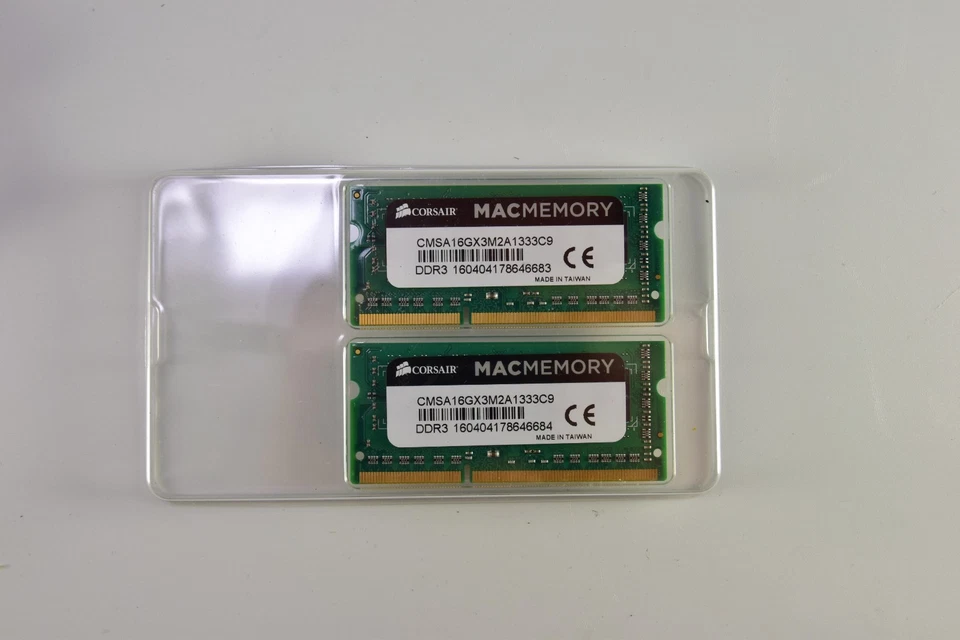 Corsair Mac Memory 16GB (2x8GB) DDR3 1333MHz Laptop/Notebook RAM SO-DIMM - Image 3 of 4