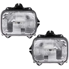 Halogen Sealed Beam Type Headlight Set For 1984-1995 Toyota Pickup Left & Right