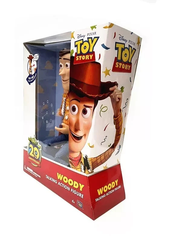 Thinkway Toys Toy Story Talking Woody Action Figure - 64071 for