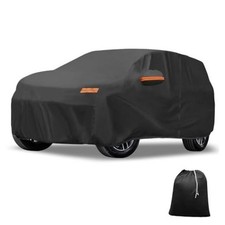 Car Cover Outdoor Waterproof Sun Rain Snow Hail Protection with Left Side
