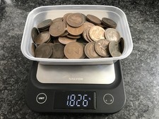 nice lot 1.8kg approx old british  one penny 1D 1d pennies coins some old