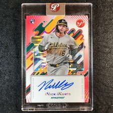 2025 Topps Pristine Baseball NICK KURTZ Pristine Rookie Auto Red 5/5
