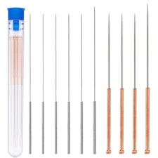 3D Printer Nozzle Cleaning Kit, 10pcs Stainless Steel Needles 0.15–1.0mm