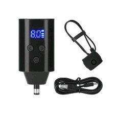 Portable Tattoo Wireless Power Supply Unit Rechargeable Motor DC Fast Shipping