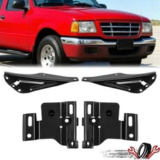 Left & Right Side Front Bumper Mounting Bracket For Ford Ranger 2001-2007