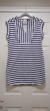 J. Crew Blue & White  Shift. Beach Dress Size Medium
