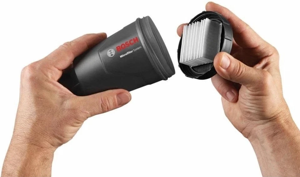 Lijadora de acabado orbital Bosch GSS20-40 1/4 hojas 2 amperios con colector de polvo nueva Foto 3 de 4