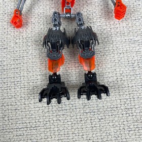 Lego Bionicle Skull Grinder 70795 Orange Silver Fair NOT COMPLETE