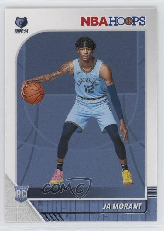 2019-20 Panini NBA Hoops Ja Morant #259 1u6