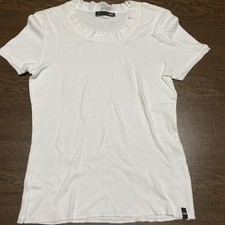 Qs S.oliver Damen T Shirt Weiß Creme Gr M