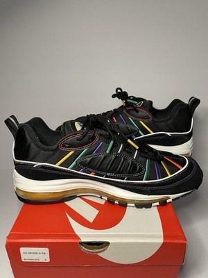 Nike Air Max 98 Premium “Martin” (Black/Flash Crimson) Size 11.5