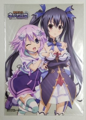 Neptune Noir Klarsicht Aktenordner Sammlerstück Anime Merchandise Kunst Design
