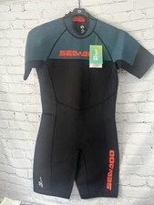 SeaDoo Men's Neoprene Escape Shorty Wetsuit 3mm Large NWT