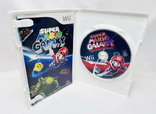 Nintendo Selects: Super Mario Galaxy - Nintendo Wii Complete CIB with Manual
