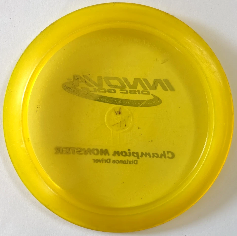 Innova PFN Champion Monster - Patent # Penned Yellow 172g Scaled Used - Image 2 of 4