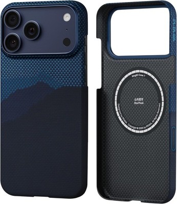 PITAKA iPhone 17 Pro Max Hülle Aramidfaser Kamerasteuerung & MagSafe StarPeak