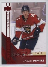 2016-17 Upper Deck Overtime Red Foil 25/99 Jason Demers #125 0f2