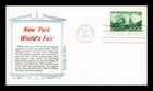 DR JIM STAMPS US COVER NEW YORK WORLDS FAIR FIRST DAY ISSUE KHOL KRAFT CACHET